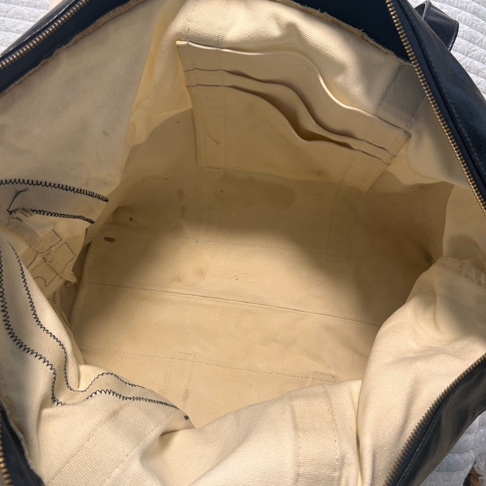 Tory Burch WEEKENDER Canvas & Vinyl Beach Tote Bag - Picture 8 of 12